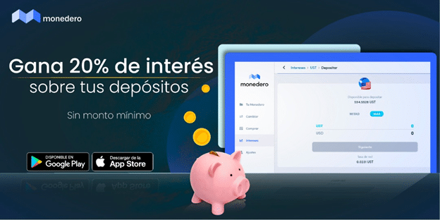 Earn 20% Interest On Your Cryptocurrency Deposits With Wallet